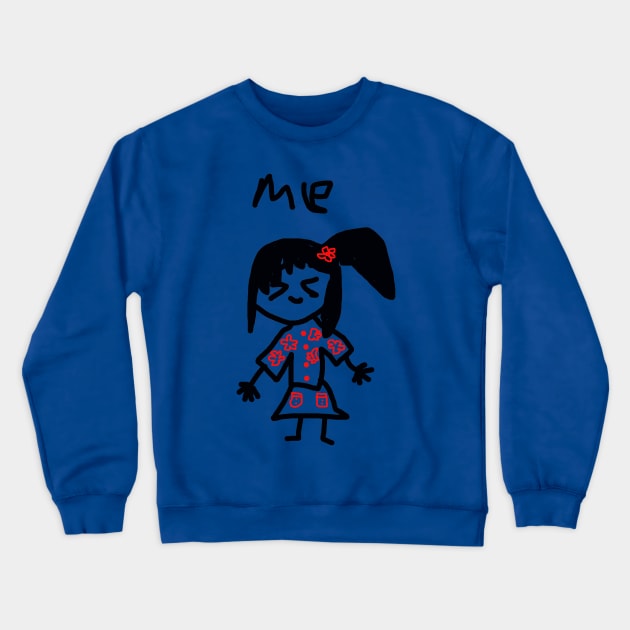 this me khaira falisha Crewneck Sweatshirt by remotenyelip